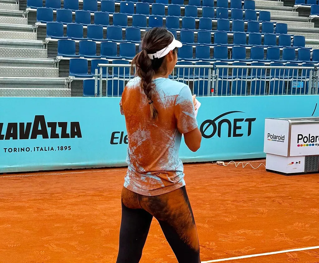 Η Emma Raducanu προπονείται στη Μαδρίτη για το Madrid Open 2025