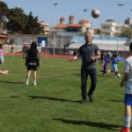 Ο Άγγελος Μπασινάς στην Αλεξανδρούπολη για το FIFA Women’s Football Campaign