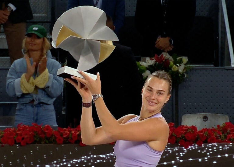 Madrid Open: Πρωταθλήτρια η Aryna Sabalenka, με νίκη 2-0 απέναντι στην Coco Gauff
