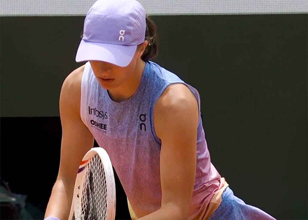 Roland Garros: Σφιόντεκ – Ριμπάκινα 3-0 με μεγάλη ανατροπή