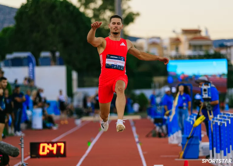 Ατομικό ρεκόρ ο Σταματονικολός με άλμα 8,14 μ. στα Δρόμεια 2025