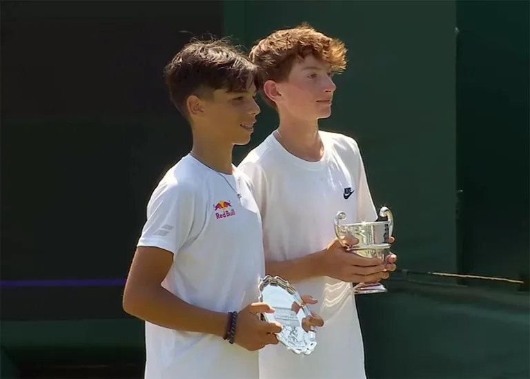 Σπουδαία πορεία του Παγώνη στο Wimbledon U14, λύγισε στον τελικό