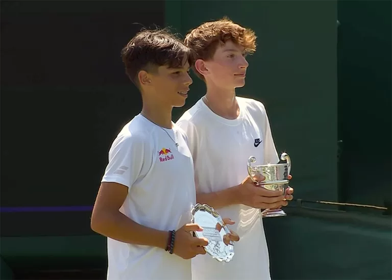Σπουδαία πορεία του Παγώνη στο Wimbledon U14, λύγισε στον τελικό