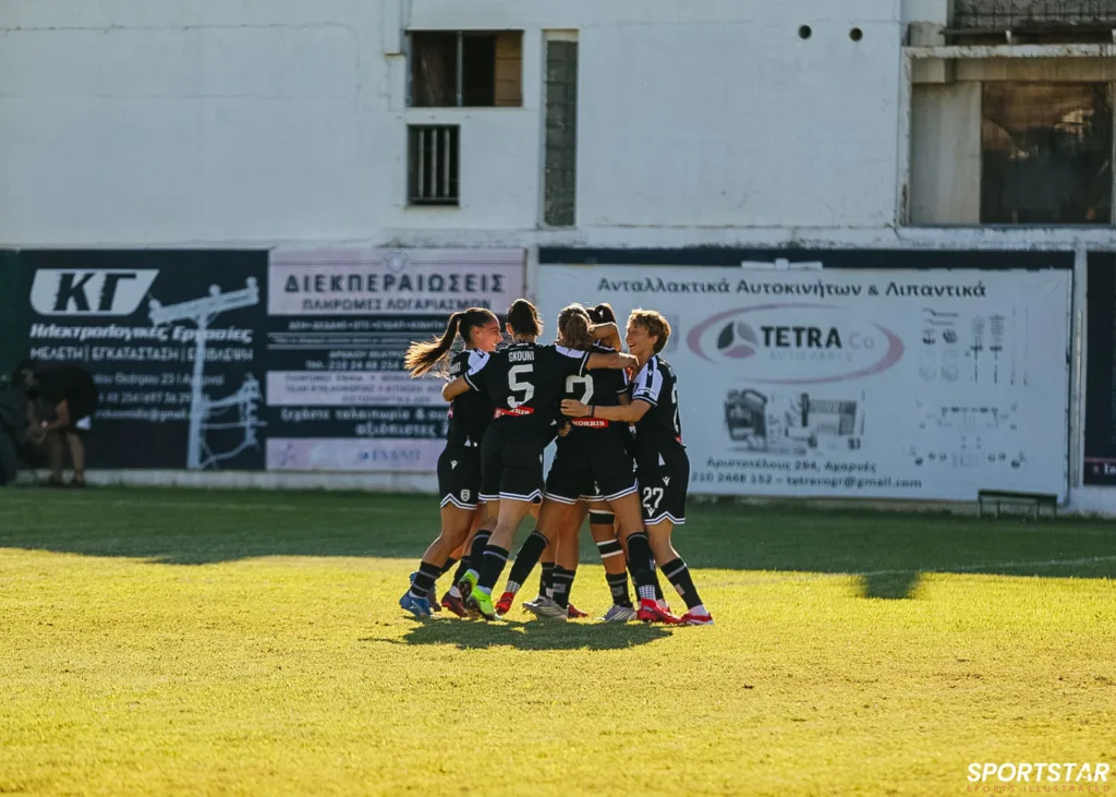 Αχαρναϊκός – ΠΑΟΚ 0-3: Ιδανικό ξεκίνημα για τις «ασπρόμαυρες»