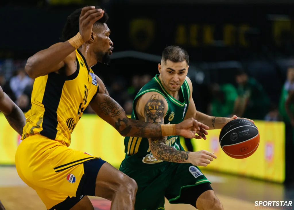 ΑΕΚ – Παναθηναϊκός 63-101: Κυριαρχία των «πράσινων» στη SUNEL Arena