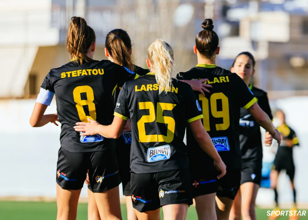 ΑΕΚ - Βόλος 2004 για τη 13η αγωνιστική του Πρωταθλήματος Α’ Εθνικής ποδοσφαίρου γυναικών