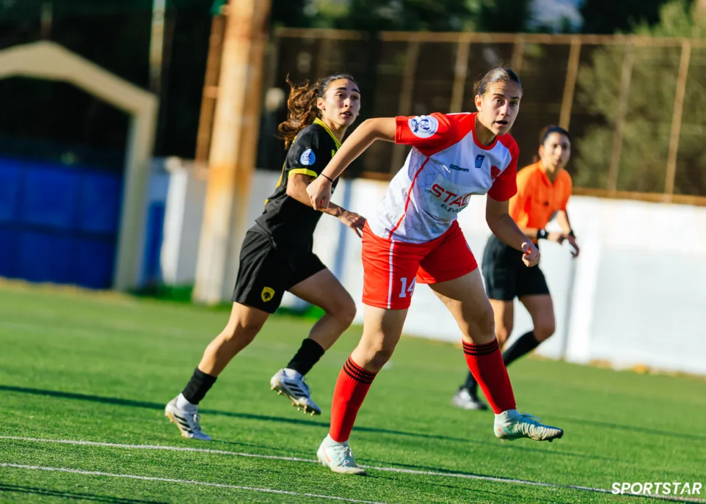 ΑΕΚ - Βόλος 2004 για τη 13η αγωνιστική του Πρωταθλήματος Α’ Εθνικής ποδοσφαίρου γυναικών