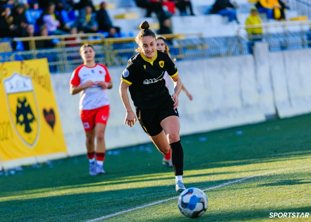 ΑΕΚ - Βόλος 2004 για τη 13η αγωνιστική του Πρωταθλήματος Α’ Εθνικής ποδοσφαίρου γυναικών