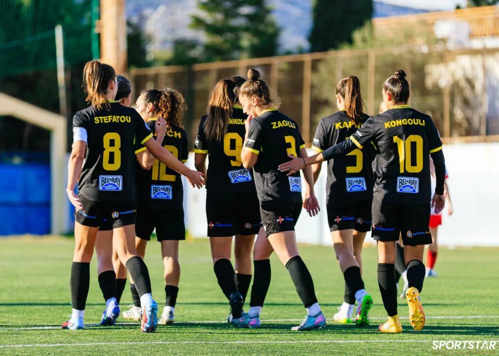 ΑΕΚ - Βόλος 2004 για τη 13η αγωνιστική του Πρωταθλήματος Α’ Εθνικής ποδοσφαίρου γυναικών