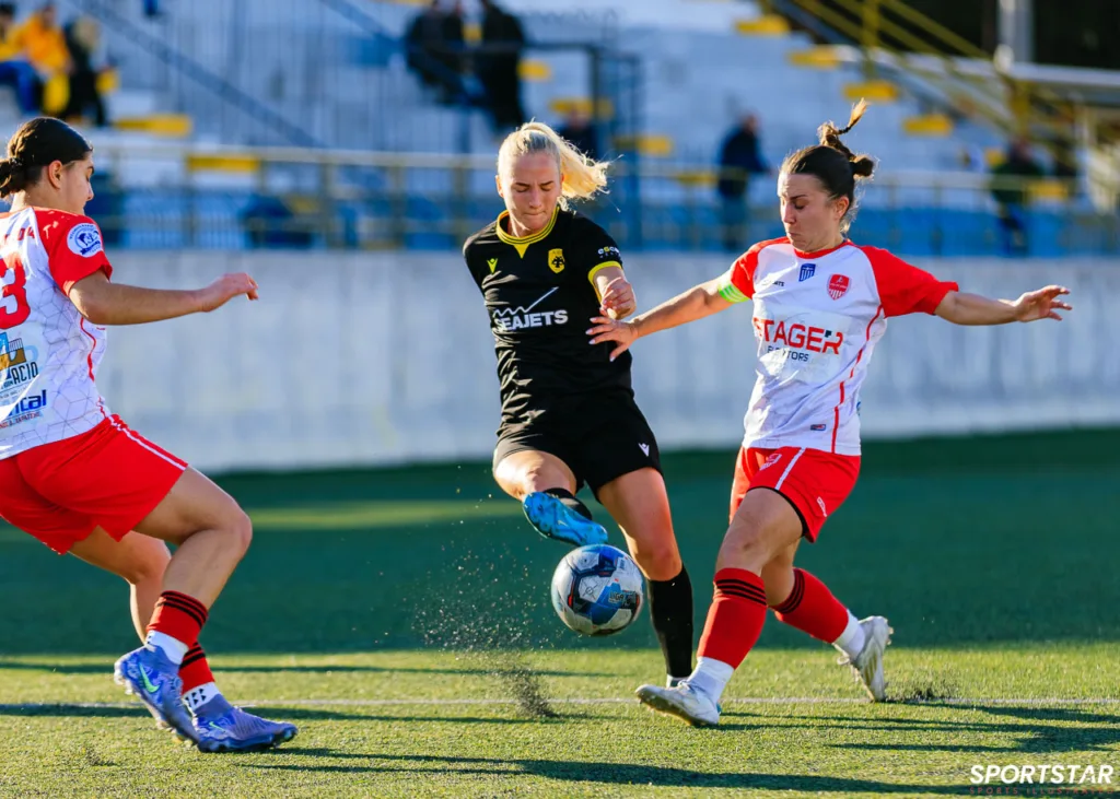 ΑΕΚ - Βόλος 2004 για τη 13η αγωνιστική του Πρωταθλήματος Α’ Εθνικής ποδοσφαίρου γυναικών