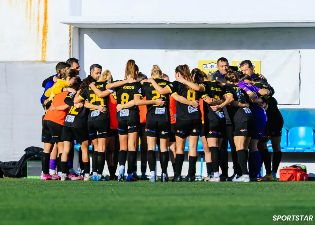 ΑΕΚ - Βόλος 2004 για τη 13η αγωνιστική του Πρωταθλήματος Α’ Εθνικής ποδοσφαίρου γυναικών