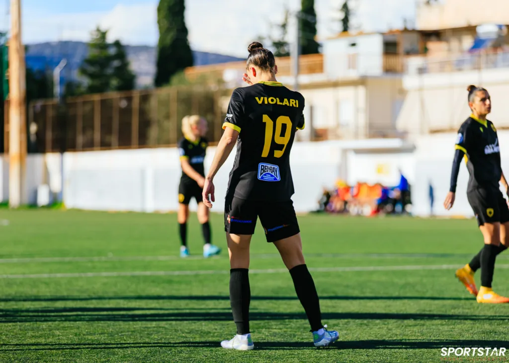 ΑΕΚ - Βόλος 2004 για τη 13η αγωνιστική του Πρωταθλήματος Α’ Εθνικής ποδοσφαίρου γυναικών