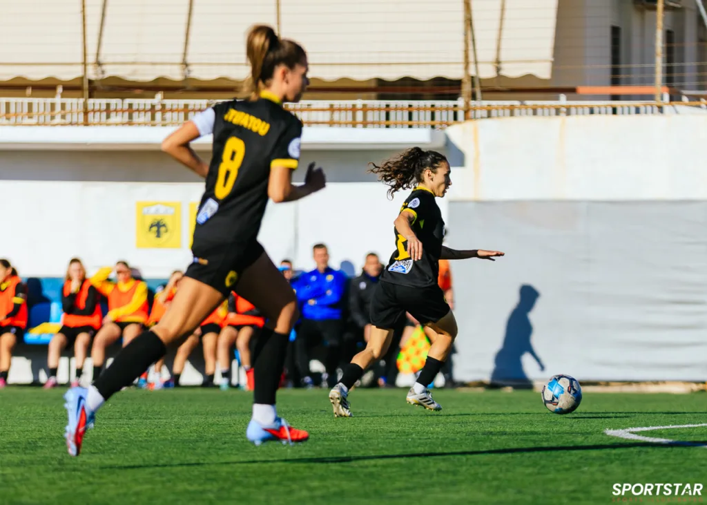 ΑΕΚ - Βόλος 2004 για τη 13η αγωνιστική του Πρωταθλήματος Α’ Εθνικής ποδοσφαίρου γυναικών