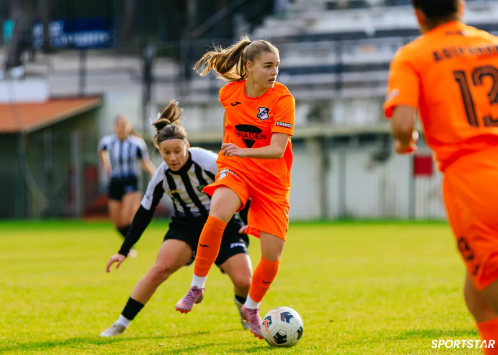 Η Γκριζέλντα Τσέλα στον αγώνα Αγία Παρασκευή - ΟΦΗ