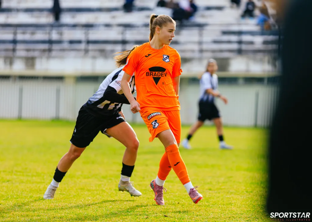 Η Γκριζέλντα Τσέλα στον αγώνα Αγία Παρασκευή - ΟΦΗ