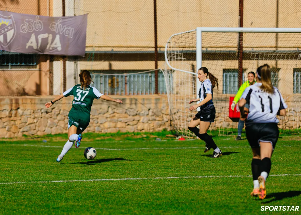 Αγία Παρασκευή - Παναθηναϊκός, Α‘ Εθνική Ποδοσφαίρου Γυναικών