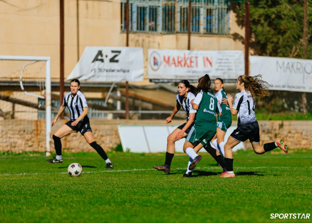 Αγία Παρασκευή - Παναθηναϊκός, Α‘ Εθνική Ποδοσφαίρου Γυναικών