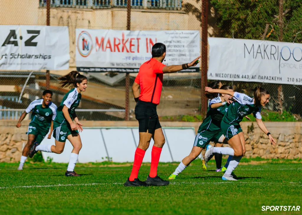 Αγία Παρασκευή - Παναθηναϊκός, Α‘ Εθνική Ποδοσφαίρου Γυναικών