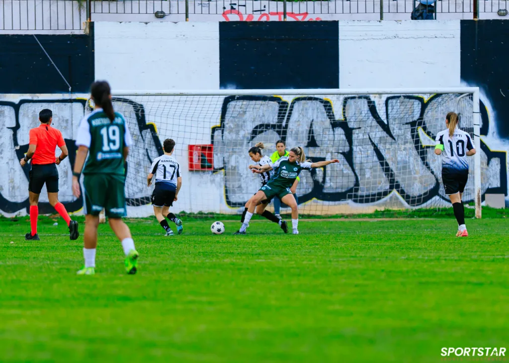 Αγία Παρασκευή - Παναθηναϊκός, Α‘ Εθνική Ποδοσφαίρου Γυναικών