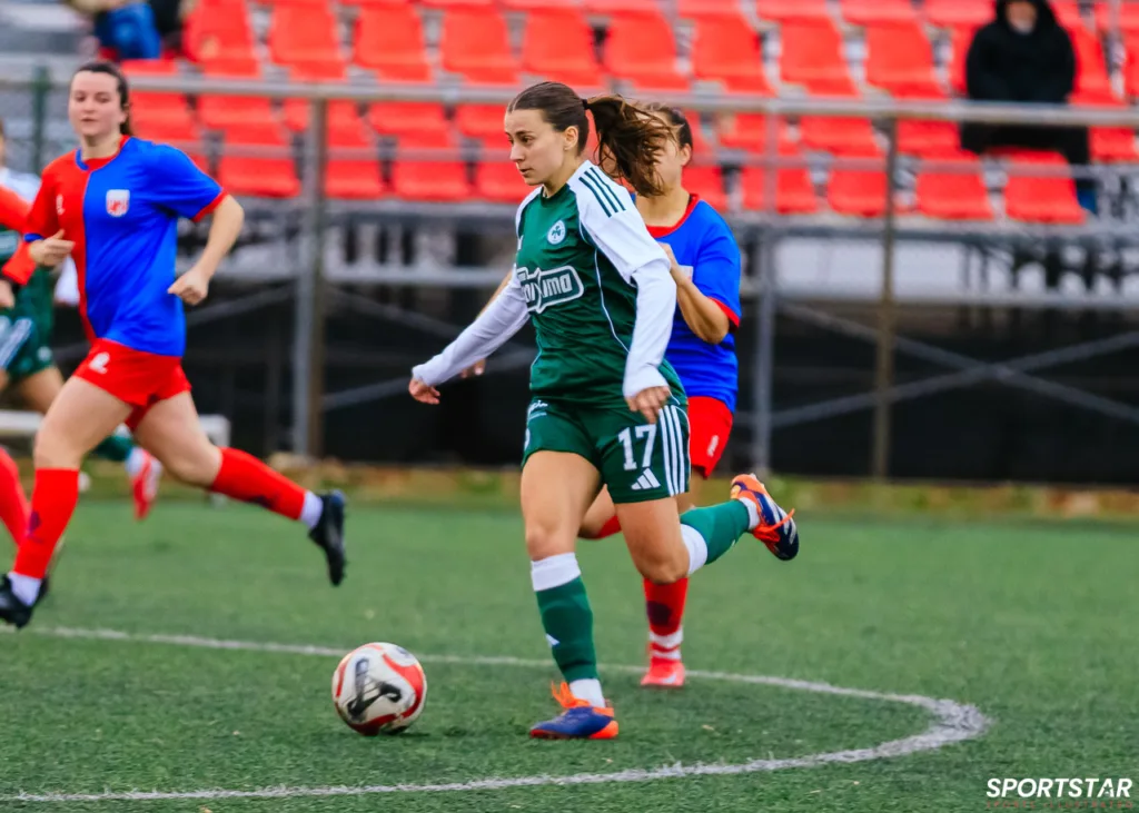 Παναθηναϊκός – Βόλος ΝΠΣ 1-1: Ισοπαλία στο Ρουφ για την 14η αγωνιστική ποδοσφαίρου γυναικών