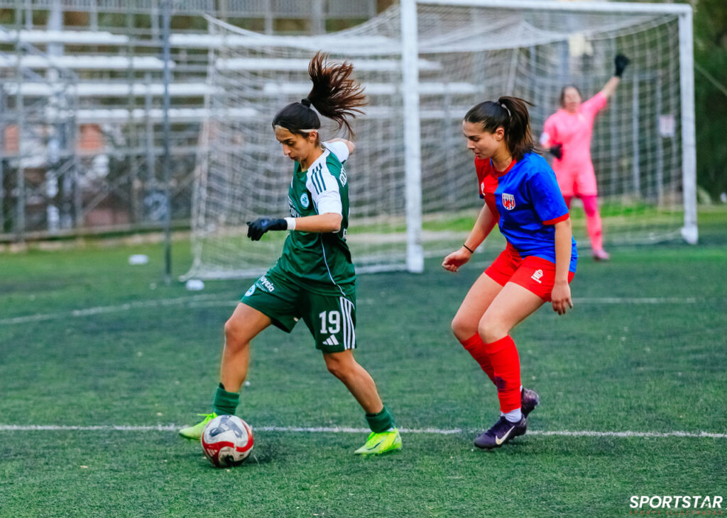 Παναθηναϊκός – Βόλος ΝΠΣ 1-1: Ισοπαλία στο Ρουφ για την 14η αγωνιστική ποδοσφαίρου γυναικών