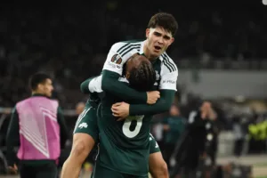 Παναθηναϊκός – Μπέτις 1-0: Ο Ταμπόρδα «χτύπησε» στο 88’ και έδωσε προβάδισμα πρόκρισης στο τριφύλλι