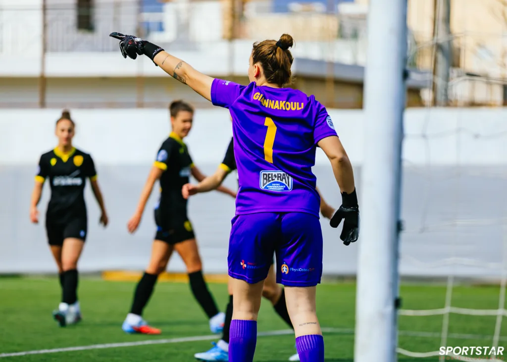 ΑΕΚ - ΠΑΟΚ Ποδόσφαιρο Γυναικών, Γιαννακούλη