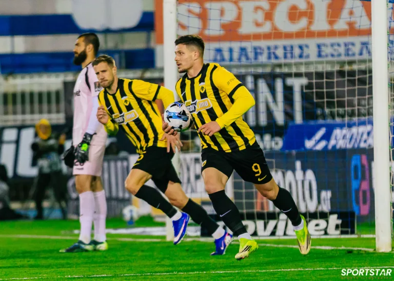 Έσπασαν τα δοκάρια στο φινάλε και… Χ στο Περιστέρι: Ατρόμητος – ΑΕΚ 2-2