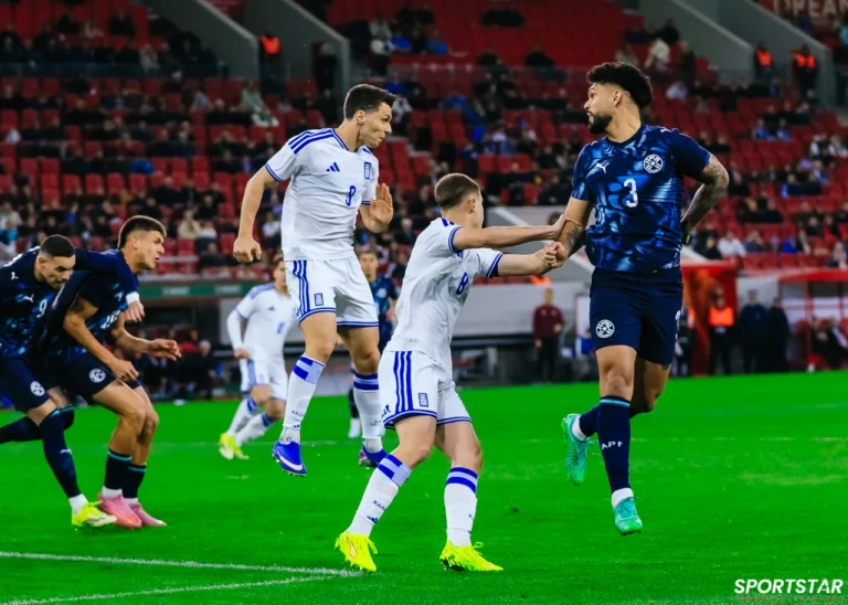 Ελλάδα – Παραγουάη: Φωτογραφίες από το φιλικό ματς της Εθνικής στο «Γ. Καραϊσκάκης»