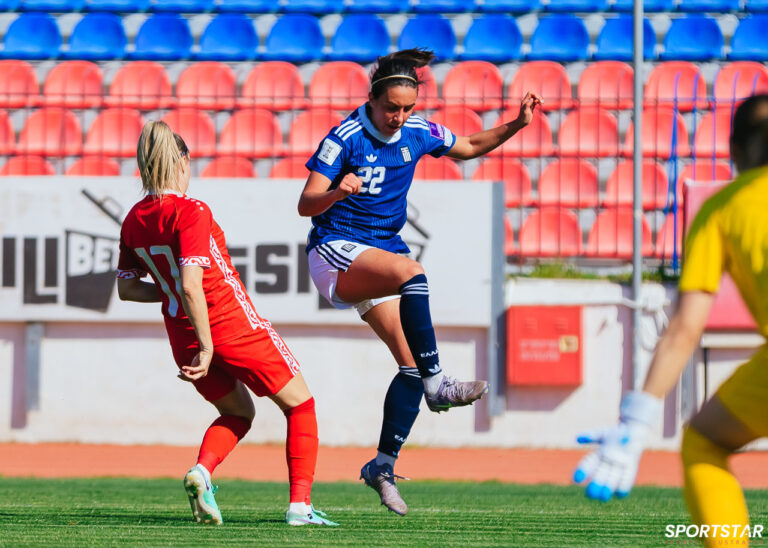 Ελλάδα – Μολδαβία 1-1: Κυριαρχία χωρίς νίκη στο φιλικό για την Εθνική Γυναικών