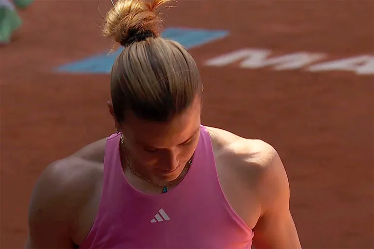 Σάκκαρη – Ριμπάκινα 0-2: Εκτός συνέχειας στη Ρώμη η Μαρία