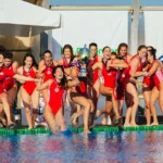 Βουλιαγμένη – Ολυμπιακός 7-9: Οι εικόνες από τη στέψη των πρωταθλητριών της Water Polo League