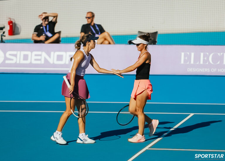 WTA 250 Athens: Γραμματικοπούλου και Ματούλα άγγιξαν την πρόκριση στο διπλό του Athens Open