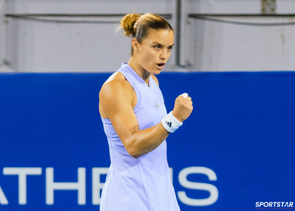 Η Μαρία Σάκκαρη στην πρεμιέρα της στο WTA 250 της Αθήνας