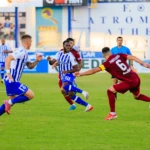 Ατρόμητος - ΑΕΛ 1-1: Ισοπαλία με δέκα παίκτες οι βυσσινί